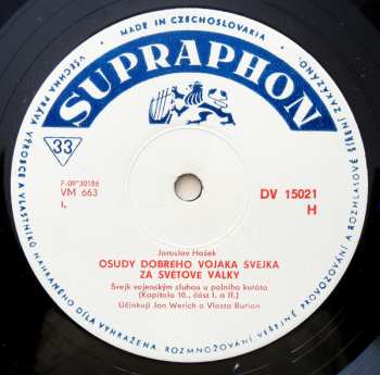 LP Jaroslav Hašek: Osudy Dobrého Vojáka Švejka
