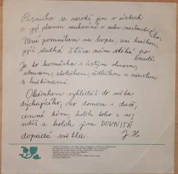 LP Jaroslav Hutka: Stůj Břízo Zelená