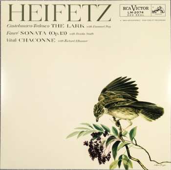 LP Jascha Heifetz: The Lark / Sonata (Op.13) / Chaconne