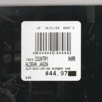 3LP Jason Aldean: 30 Number One Hits CLR