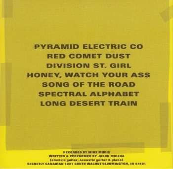 LP Jason Molina: Pyramid Electric Co LTD