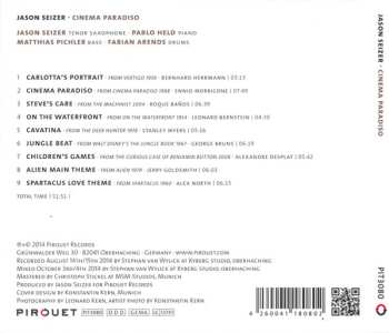 CD Jason Seizer: Cinema Paradiso