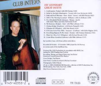 CD Jay Leonhart: Great Duets