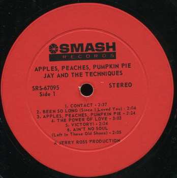 LP Jay & The Techniques: Apples, Peaches, Pumpkin Pie