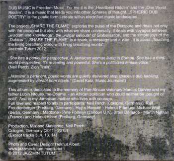 CD Jazzmin Tutum: Share The Flame DIGI