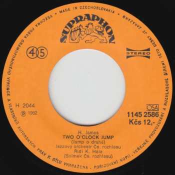 SP Czechoslovak Radio Jazz Orchestra: Basie's Boogie / Two O'clock Jump