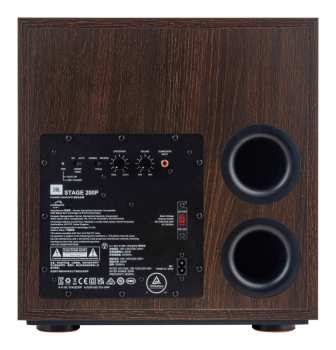 Técnica de áudio JBL Stage 200P - Aktivní Subwoofer, 10", 150 W Rms - černá