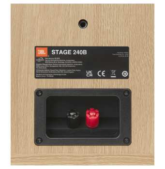 Técnica de áudio JBL Stage 240B - 2-pásmové Regálové Reprosoustavy, 75 W Rms, 4,5" - bílá