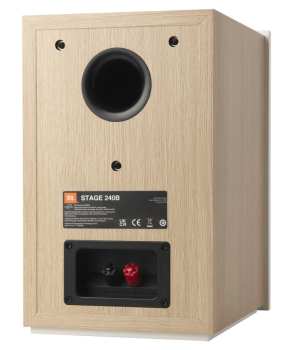Técnica de áudio JBL Stage 240B - 2-pásmové Regálové Reprosoustavy, 75 W Rms, 4,5" - bílá