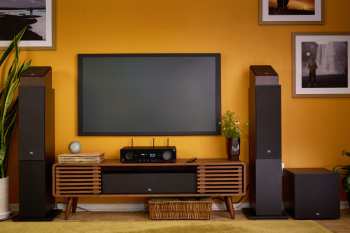 Técnica de áudio JBL Stage 240H - 2-pásmové Dolby Atmos Modulové Reprosoustavy, 4,5" - černá