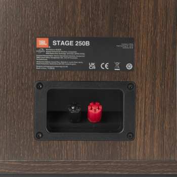 Técnica de áudio JBL Stage 250B - 2-pásmové Regálové Reprosoustavy, 75 W Rms, 5,25" - černá