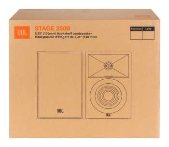 Técnica de áudio JBL Stage 250B - 2-pásmové Regálové Reprosoustavy, 75 W Rms, 5,25" - černá