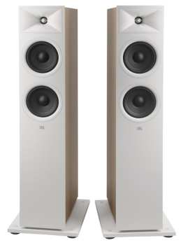 Técnica de áudio JBL Stage 260F - 2,5-pásmové Podlahové Reprosoustavy, 125 W Rms, 2 X 6,5" - Bílá
