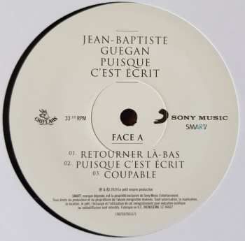 2LP Jean-Baptiste Guegan: Puisque C'Est Ecrit LTD