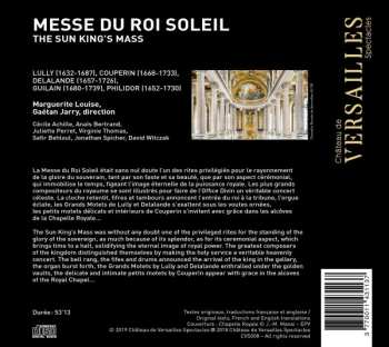CD Michel Richard Delalande: Messe Du Roi Soleil