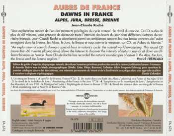 CD Jean C. Roché: Aubes de France - Dawns in France: Alpes, Jura; Bresse, Brenne
