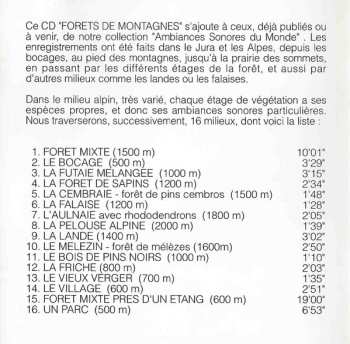 CD Jean C. Roché: Forêts De Montagnes / Mountain Medley