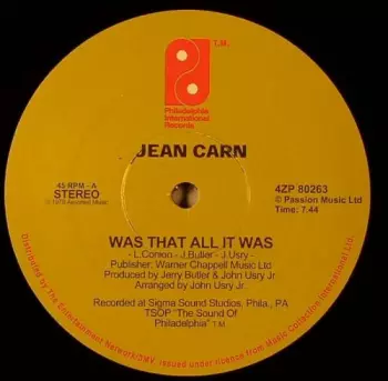 Was That All It Was / Don't Let It Go To Your Head