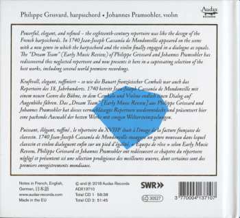 2CD Michel Corrette: French Sonatas For Harpsichord And Violin 