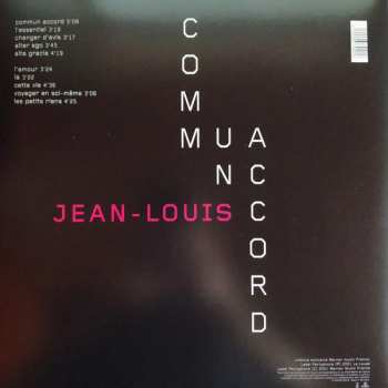 LP Jean-Louis Aubert: Comme Un Accord   LTD