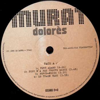 2LP Jean-Louis Murat: Dolorès LTD