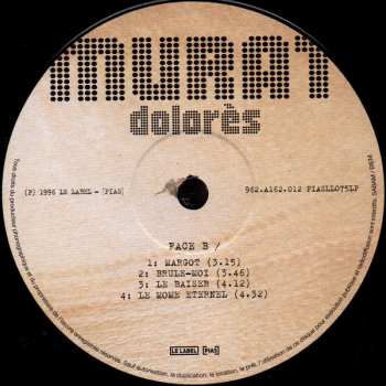 2LP Jean-Louis Murat: Dolorès LTD
