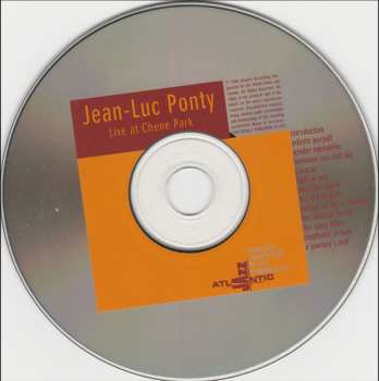 CD Jean-Luc Ponty: Live At Chene Park
