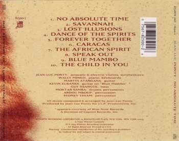 CD Jean-Luc Ponty: No Absolute Time