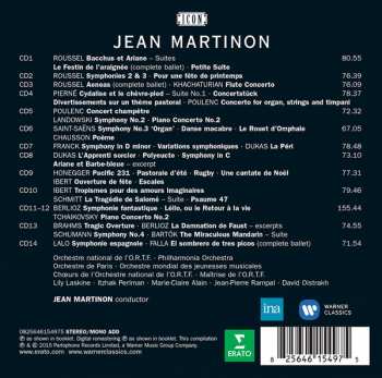 14CD/Caja Jean Martinon: The Late Years: Erato And HMV Recordings 1968-1975