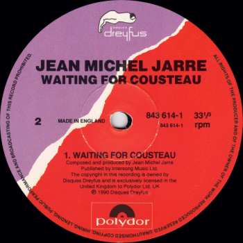 LP Jean-Michel Jarre: Waiting For Cousteau