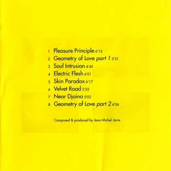 CD Jean-Michel Jarre: Geometry Of Love