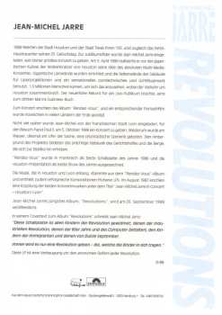 LP Jean-Michel Jarre: Revolutions