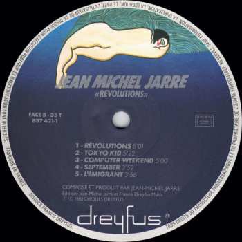 LP Jean-Michel Jarre: Révolutions