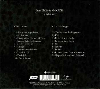 2CD Jean-Philippe Goude: Le Salon Noir