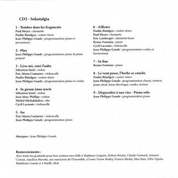 2CD Jean-Philippe Goude: Le Salon Noir