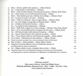 2CD Jean-Philippe Rameau: Les Indes Galantes