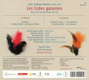 2CD Jean-Philippe Rameau: Les Indes Galantes
