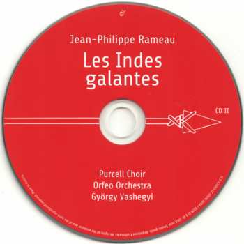 2CD Jean-Philippe Rameau: Les Indes Galantes