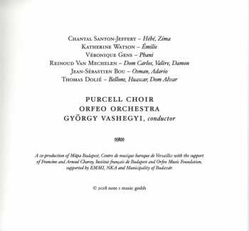 2CD Jean-Philippe Rameau: Les Indes Galantes