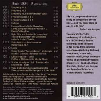 14CD/Caja Jean Sibelius: Sibelius Edition LTD