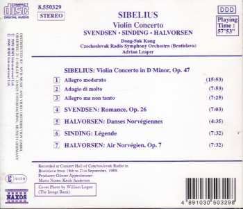 CD Jean Sibelius: Violin Concerto
