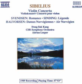 CD Jean Sibelius: Violin Concerto / Romance / Danses Norvégiennes / Légende /Air Norvégien
