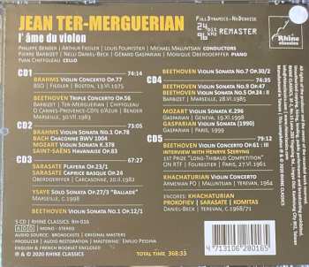5CD/Caja Jean Ter-Merguérian: L'Âme Du Violon