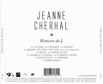 CD Jeanne Cherhal: Histoire De J.