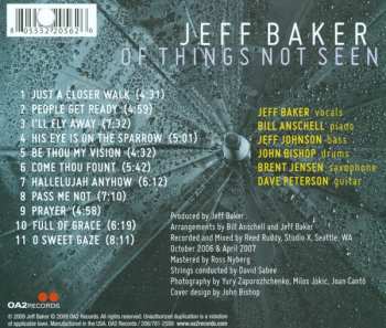 CD Jeff Baker: Of Things Not Seen