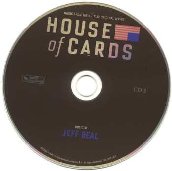 2CD Jeff Beal: House Of Cards
