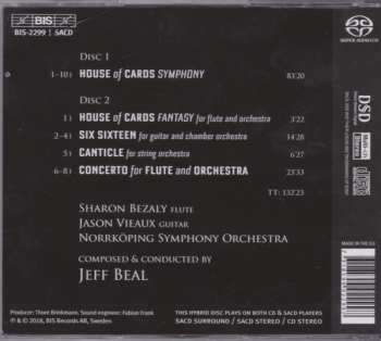 2SACD Norrköping Symphony Orchestra: House Of Cards Symphony - Flute Concerto - Six Sixteen - Canticle