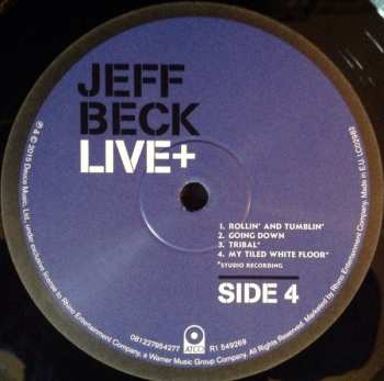 2LP Jeff Beck: Live+