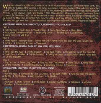 6CD/Caja Jefferson Starship: 70's Broadcast Collection