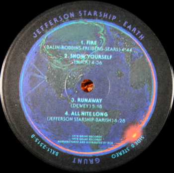 LP Jefferson Starship: Earth